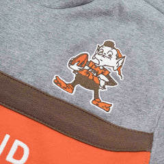 Cleveland Browns Head Coach Mitchell & Ness NFL Throwback Football Hoodie - Taass sale