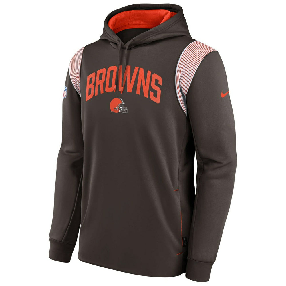 Cleveland Browns 2022 NFL On-Field Sideline Nike Therma-FIT Hoodie Brown - Taass discount
