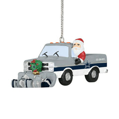 Dallas Cowboys NFL Snow Plow Truck Christmas Ornament - Taass on sale
