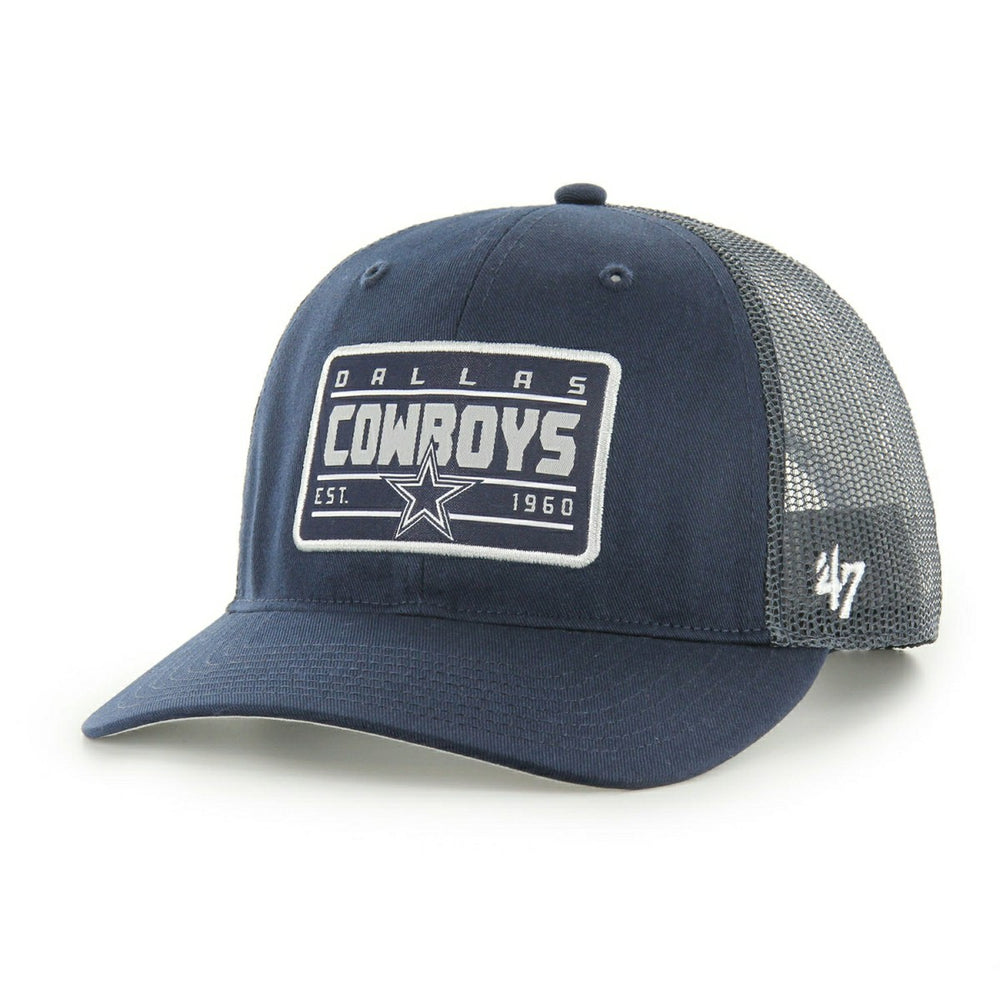 Dallas Cowboys Hardline '47 Trucker Snapback NFL Cap Navy - Taass discount