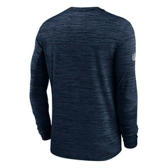 Dallas Cowboys 2025 NFL Sideline Nike Velocity Performance Long Sleeve T-Shirt Navy - Taass Online