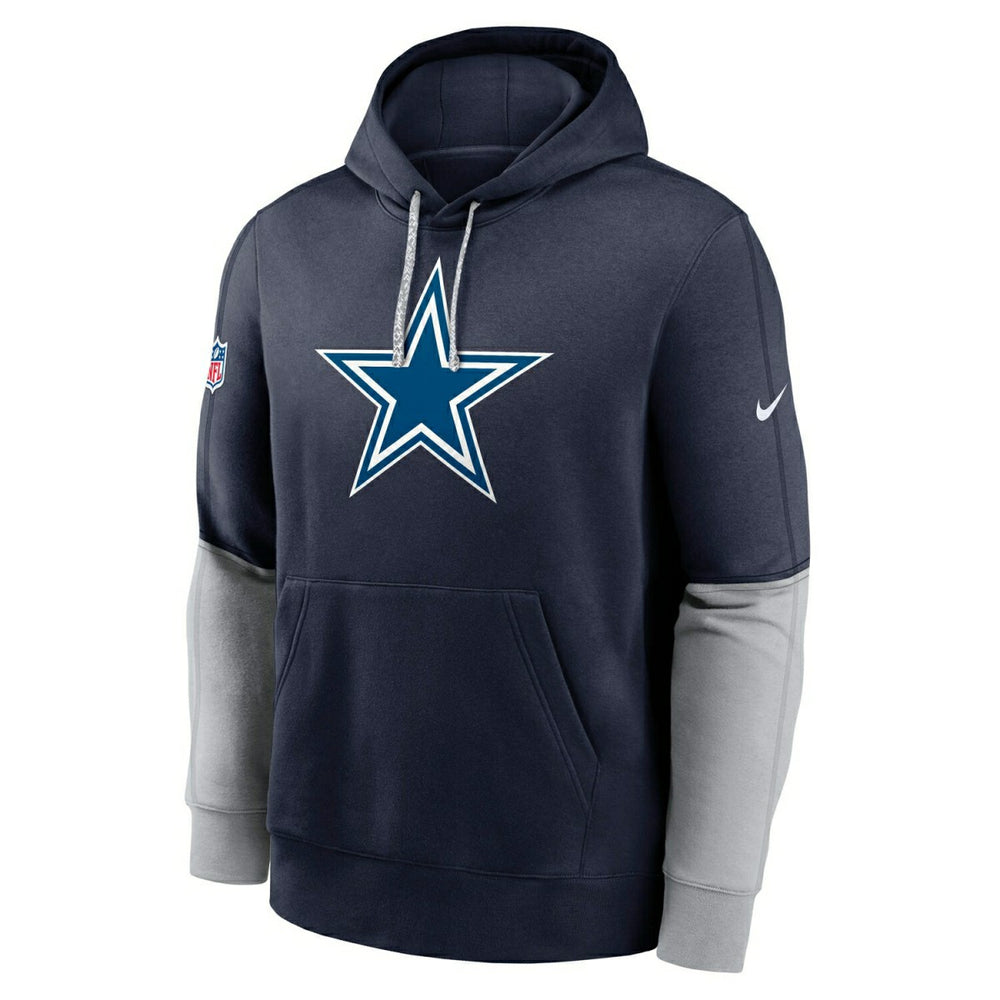 Dallas Cowboys 2024 NFL Sideline Nike Club Hoodie Navy - Taass sale