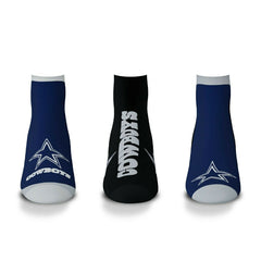 Dallas Cowboys No Show NFL Socks 3-Pack - Taass outlet