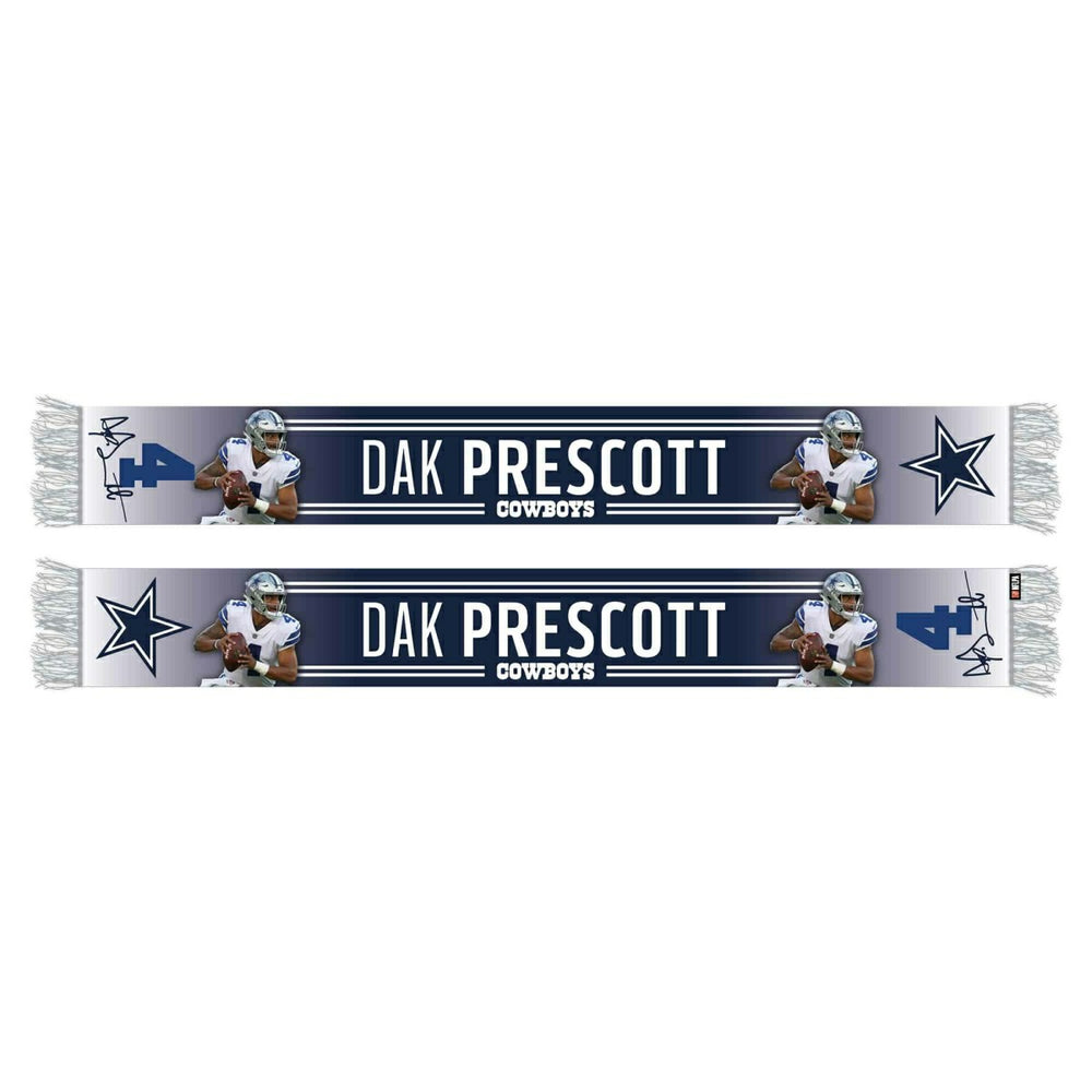 Dak Prescott Dallas Cowboys HD NFL Scarf - Taass discount