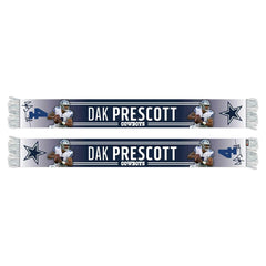 Dak Prescott Dallas Cowboys HD NFL Scarf - Taass discount