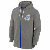 Dallas Cowboys Historic Nike NFL Full-Zip Fleece Hoodie Gray - Taass discount