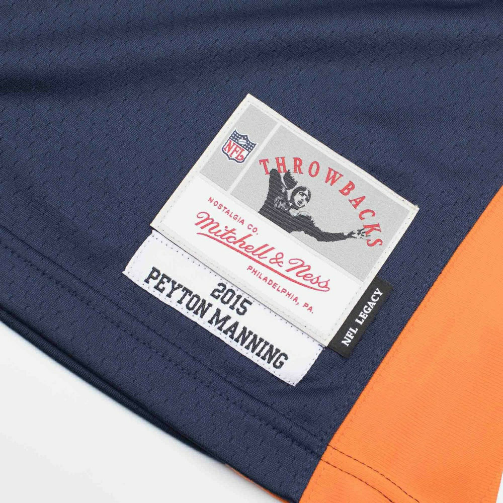 Peyton Manning #18 Denver Broncos Mitchell & Ness Throwback NFL Jersey Navy - Taass discount