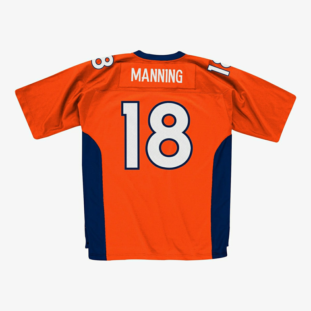 Peyton Manning #18 Denver Broncos Throwback NFL Jersey Orange - Taass US