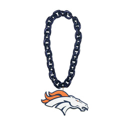 Denver Broncos Big Logo NFL Fan Chain - Taass discount