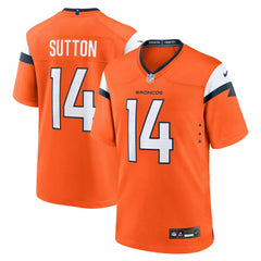 Courtland Sutton #14 Denver Broncos Nike Game NFL Jersey Orange - Taass US