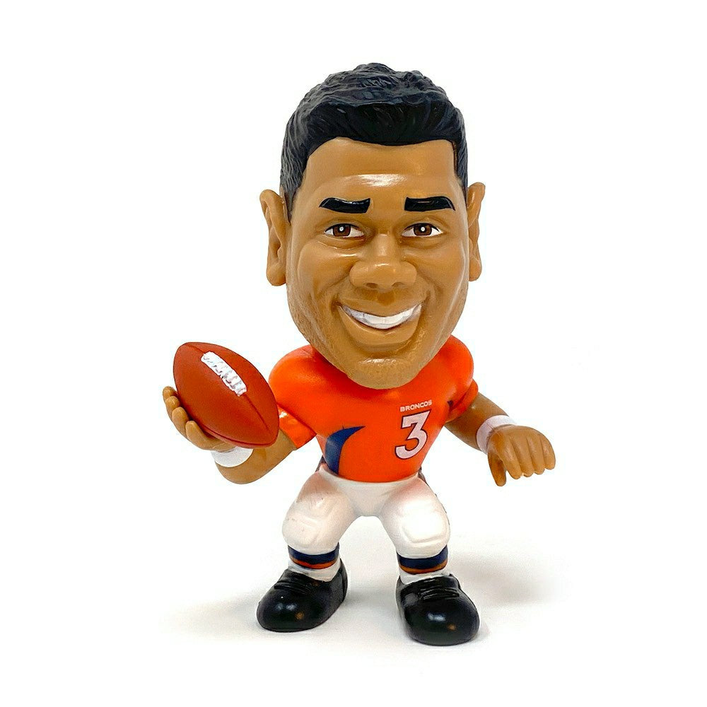 Russell Wilson Denver Broncos Big Shot Ballers NFL Figure - Taass sale