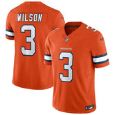 Russell Wilson #3 Denver Broncos Alternate Nike Vapor F.U.S.E. Limited NFL Jersey Orange - Taass discount