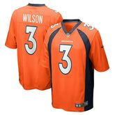 Russell Wilson #3 Denver Broncos Nike Game NFL Football Jersey Orange - Taass on sale
