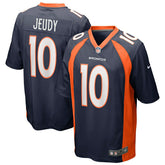 Jerry Jeudy #10 Denver Broncos Nike Game NFL Football Jersey Navy - Taass for sale