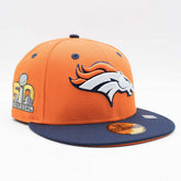 Denver Broncos Super Bowl 50 New Era 59FIFTY Fitted NFL Cap Orange - Taass for sale