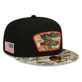 Denver Broncos 2021 NFL On-Field Salute to Service New Era 59FIFTY Fitted Cap - Taass Online
