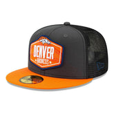 Denver Broncos Official 2021 NFL Draft New Era 59FIFTY Fitted Cap - Taass outlet