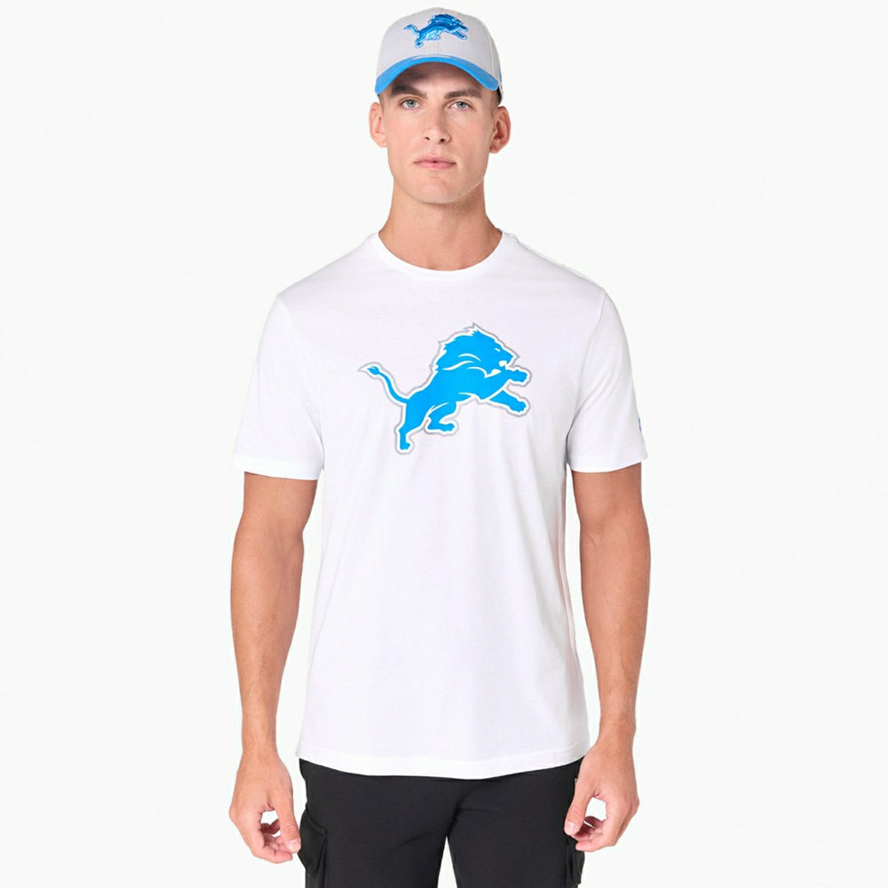 Detroit Lions Team Logo Football NFL T-Shirt - Taass sale