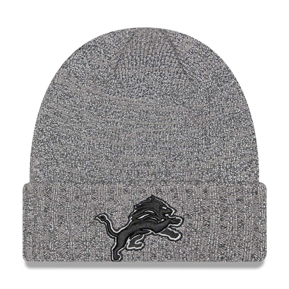Detroit Lions Reflective NFL Beanie Gray - Taass US
