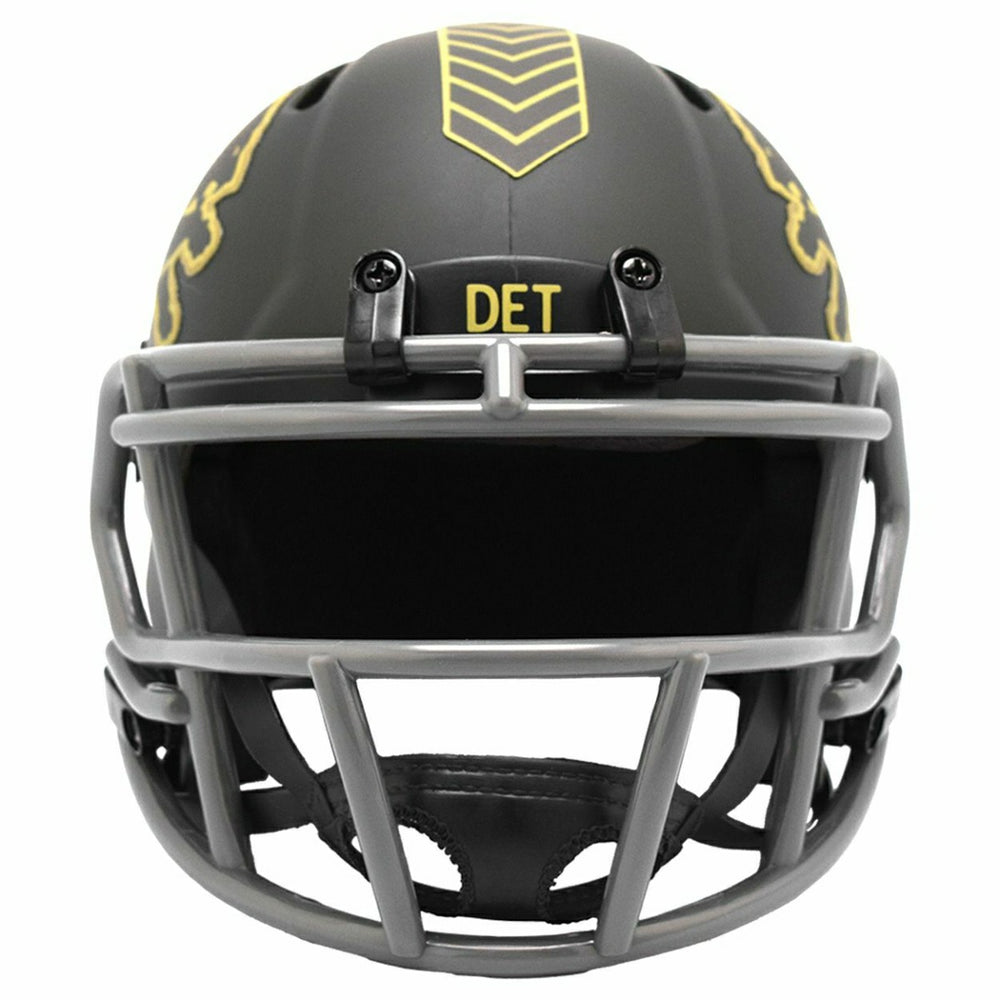 Detroit Lions 2025 Salute to Service NFL Speed Mini Helmet - Taass for sale