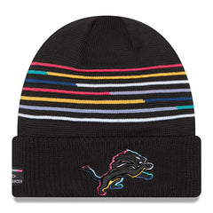 Detroit Lions 2025 NFL Crucial Catch New Era Knit Hat - Taass US
