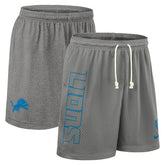 Detroit Lions 2025 NFL Sideline Reversible Mesh Nike Dri-FIT Shorts Gray - Taass for sale