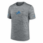 Detroit Lions 2025 NFL Sideline Nike Velocity Performance T-Shirt Gray - Taass Online