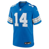 Amon-Ra St. Brown #14 Detroit Lions Nike Game NFL Jersey Blue - Taass outlet