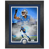Amon-Ra St. Brown Detroit Lions Silver Coin Framed NFL Photo - Taass discount