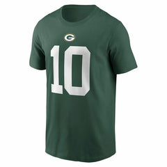 Jordan Love #10 Green Bay Packers Nike Player NFL T-Shirt Green - Taass Online