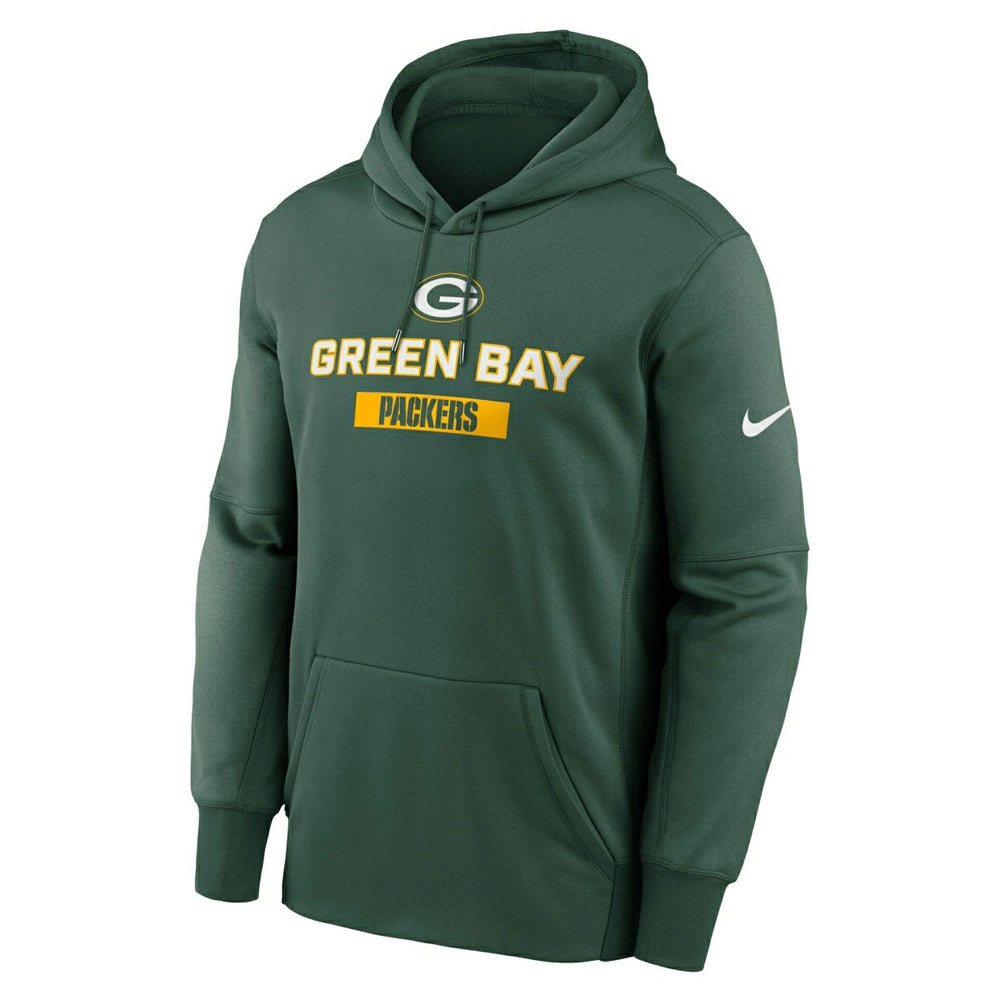 Green Bay Packers Toss Sweep Nike Therma-FIT NFL Hoodie Green - Taass outlet