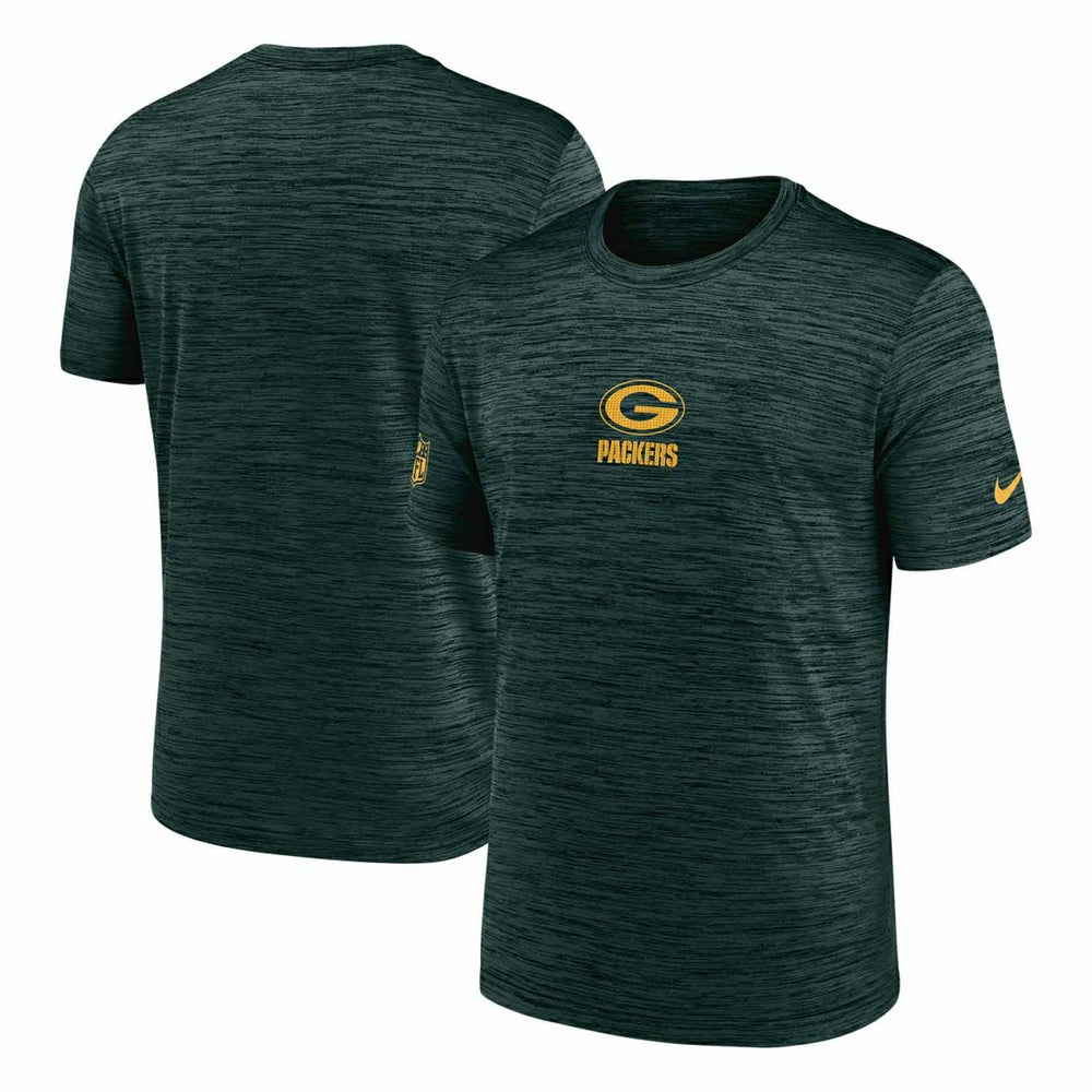 Green Bay Packers 2025 NFL Sideline Nike Velocity Performance T-Shirt Green - Taass discount