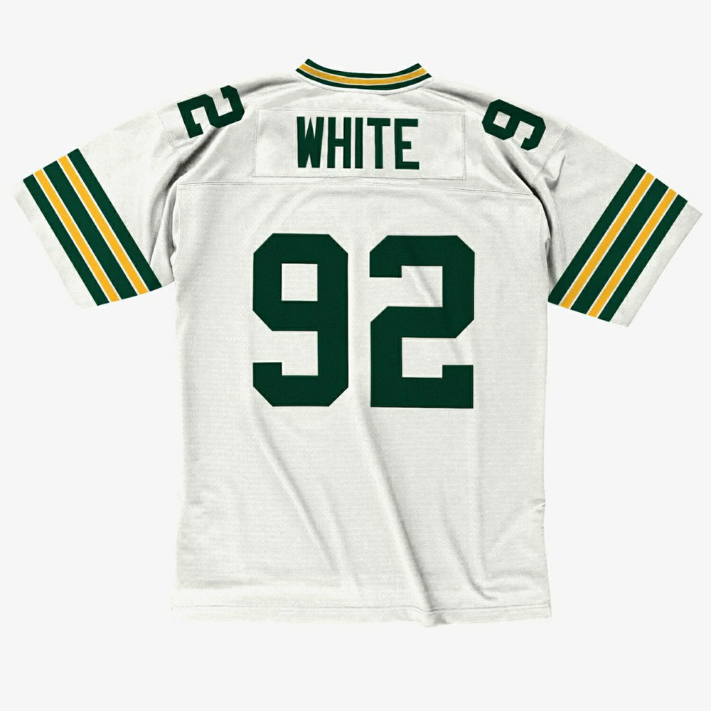 Reggie White #92 Green Bay Packers 1996 Mitchell & Ness Legacy NFL Jersey White - Taass sale