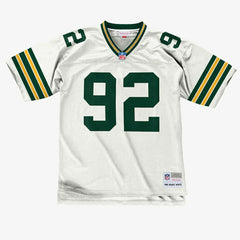 Reggie White #92 Green Bay Packers 1996 Mitchell & Ness Legacy NFL Jersey White - Taass sale