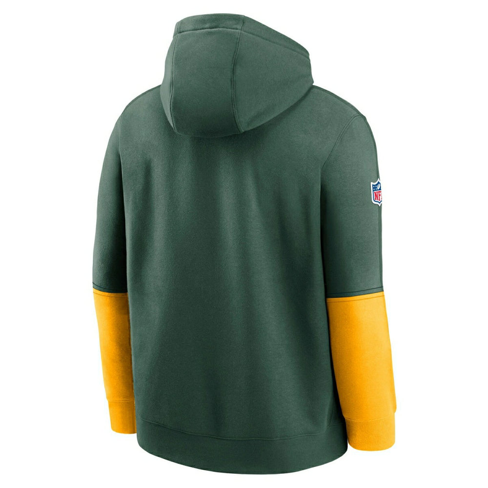 Green Bay Packers 2024 NFL Sideline Nike Club Hoodie Navy - Taass for sale