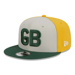 Green Bay Packers Historic 2023 NFL Sideline New Era 9FIFTY Snapback Cap - Taass discount