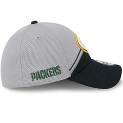 Green Bay Packers Colorway 2023 NFL Sideline New Era 39THIRTY Flex Cap Gray - Taass sale