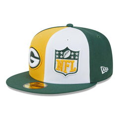 Green Bay Packers On-Field 2023 NFL Sideline New Era 59FIFTY Fitted Cap - Taass outlet