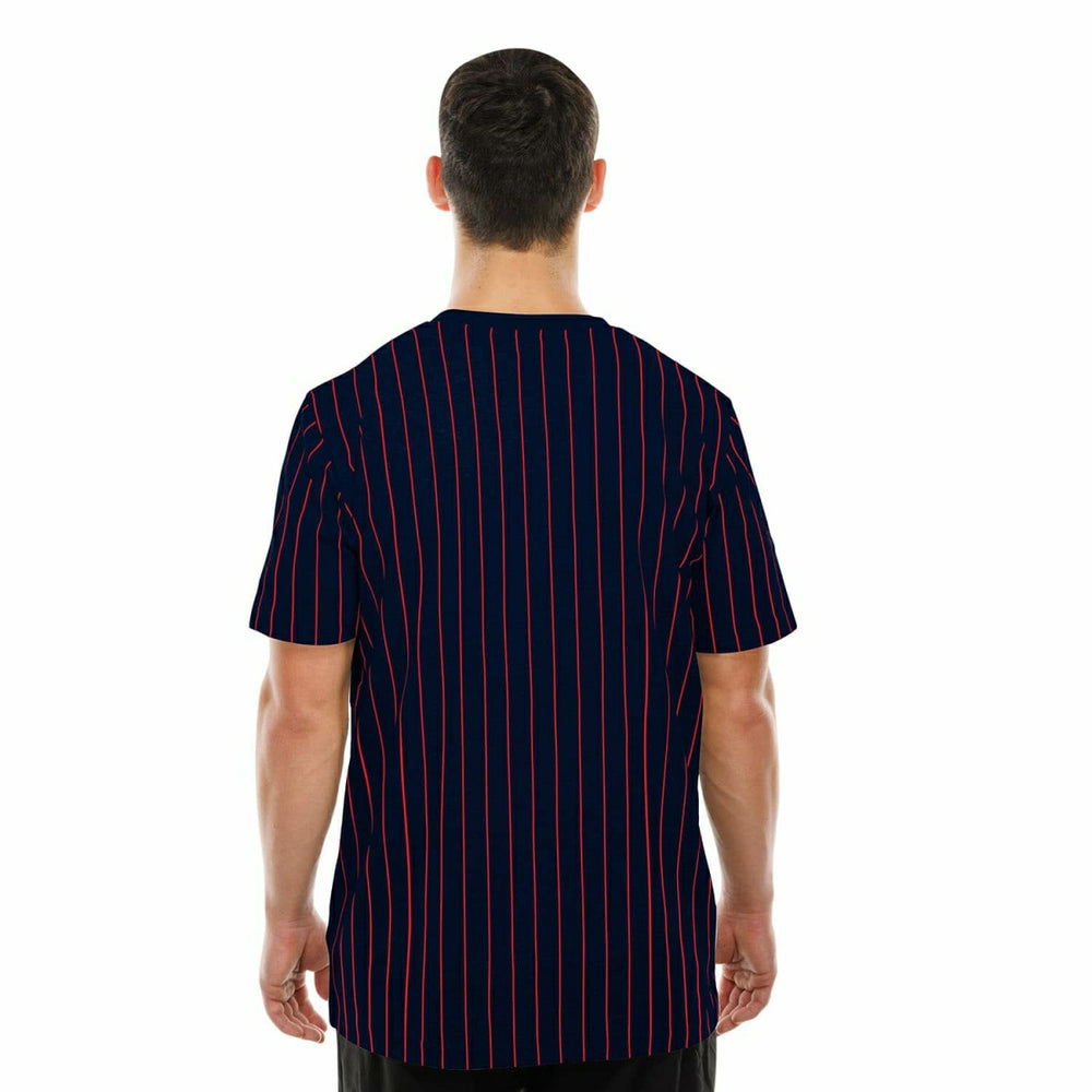 Houston Texans Retro Stripe NFL T-Shirt Navy - Taass for sale