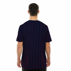 Houston Texans Retro Stripe NFL T-Shirt Navy - Taass for sale
