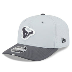 Houston Texans 2025 NFL Training Camp New Era 9SEVENTY Stretch-Snap Cap CW Gray - Taass sale