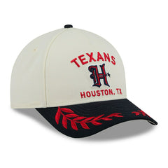 Houston Texans 2025 NFL Draft 9FORTY M-Crown A-Frame Snapback Cap Cream - Taass US