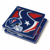 Houston Texans 3D Logo NFL Coasters (2-Piece) - Taass outlet