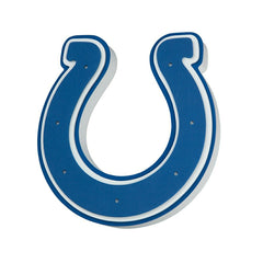 Indianapolis Colts NFL 3D Foam Logo Wall Sign - Taass discount