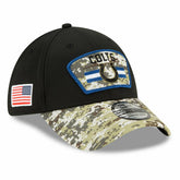 Indianapolis Colts 2021 NFL On-Field Salute to Service New Era 39THIRTY Flex Fit Cap - Taass US