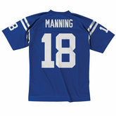Peyton Manning #18 Indianapolis Colts Legacy Throwback NFL Jersey Blue - Taass on sale