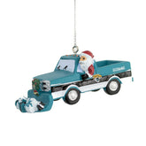 Jacksonville Jaguars NFL Snow Plow Truck Christmas Ornament - Taass US