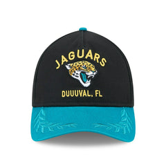 Jacksonville Jaguars 2025 NFL Draft 9TWENTY A-Frame Adjustable Cap Black - Taass US
