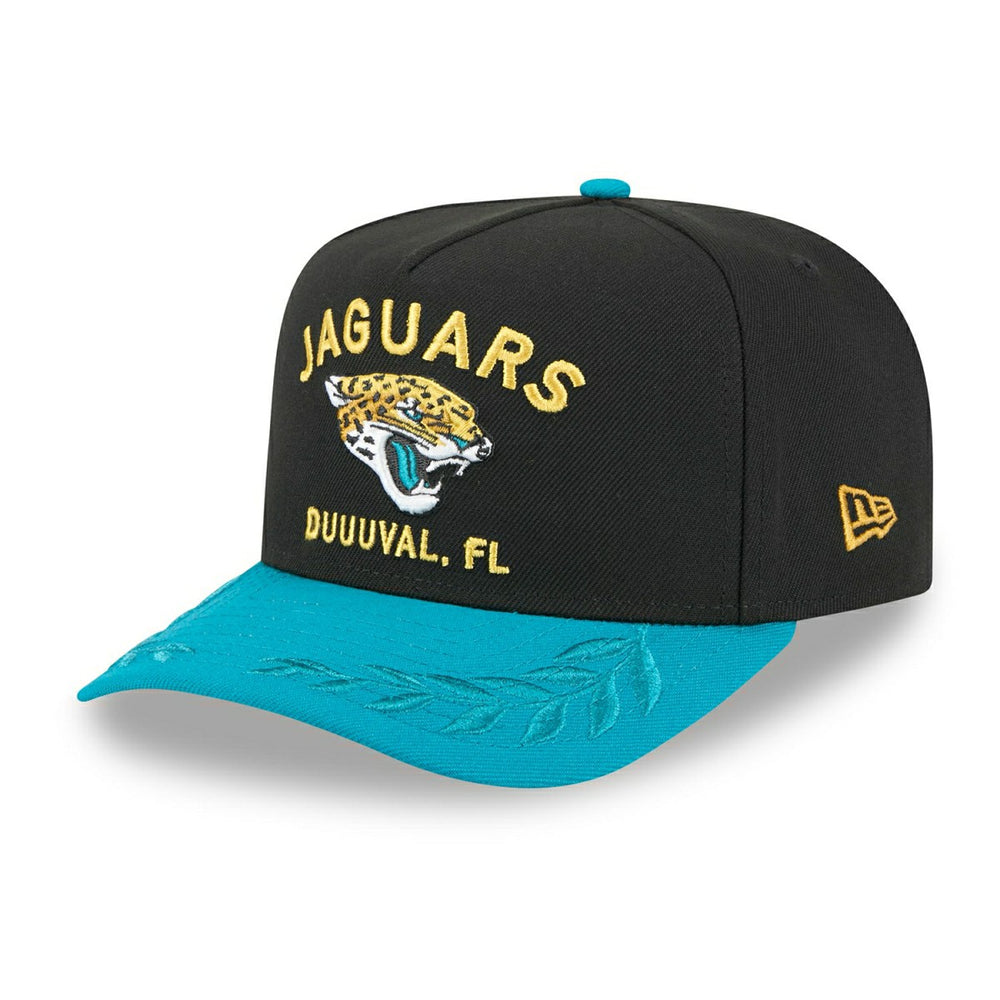 Jacksonville Jaguars 2025 NFL Draft New Era 9FIFTY A-Frame Snapback Cap Black - Taass sale