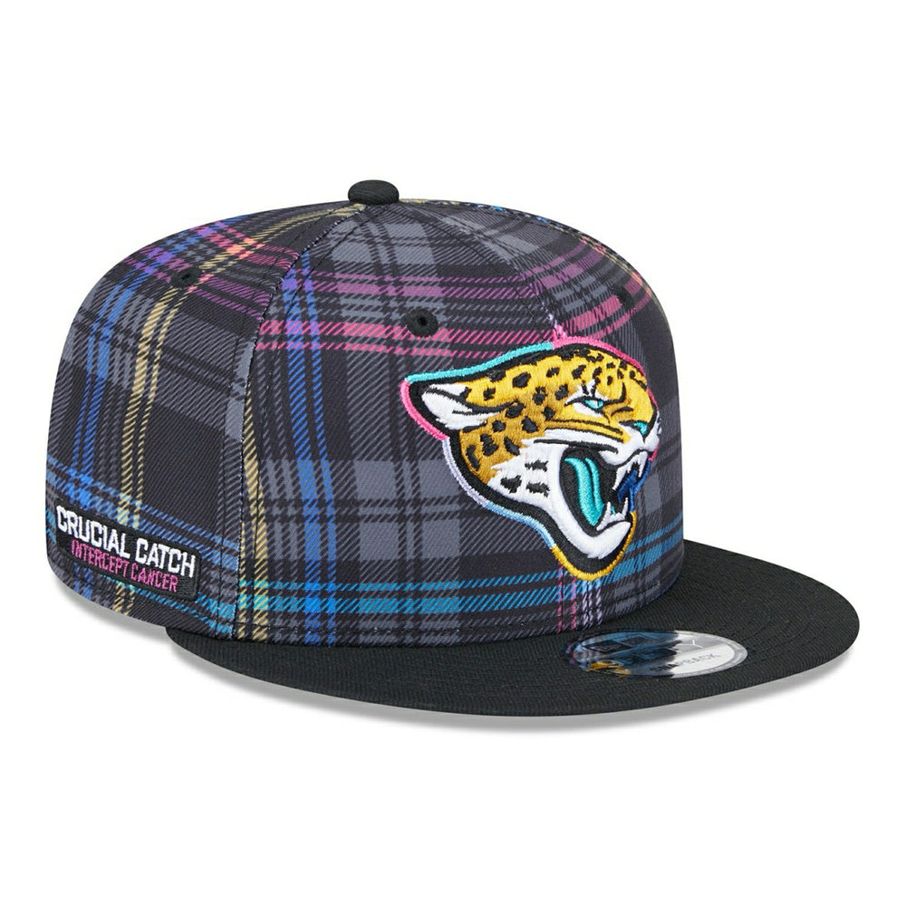 Jacksonville Jaguars 2024 NFL Crucial Catch New Era 9FIFTY Snapback Cap - Taass Online